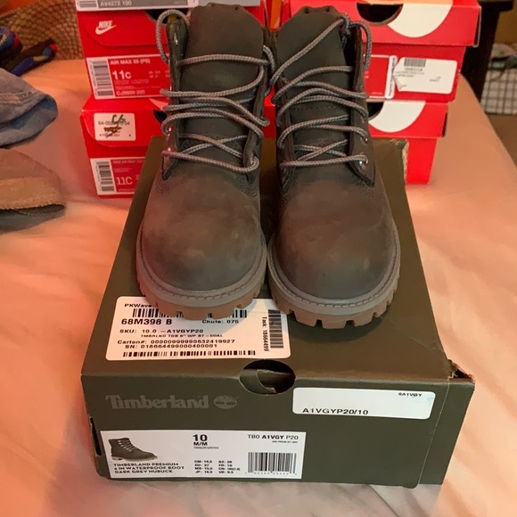 Timberland Other - TIMBERLAND WATERPROOF GREY BOOT size 10 toddler